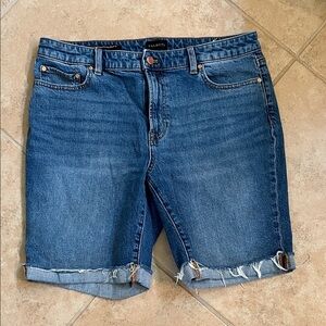 Talbots denim shorts